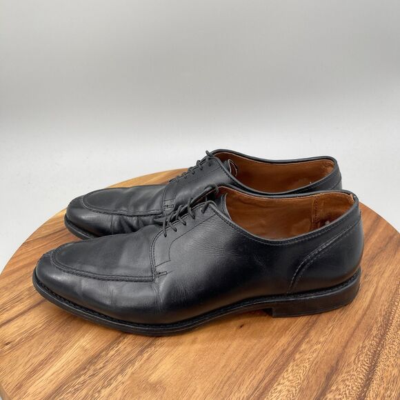 Allen Edmonds LaSalla Oxfords Mens 11.5 D Black Leather Dress Shoes USA